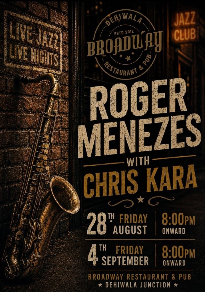 Roger Menezes with Chris Kara Live